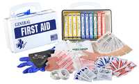 Certified Safety 10PW ANSI General Purpose First Aid Kit – Poly White Case