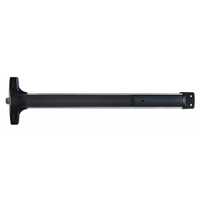 Detex V40628EBCD36 3' Rim Exit Device with Electric Alarm and Cylinder Dogging Aluminum Finish