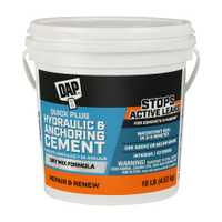 DAP Quick Plug Hydraulic & Anchoring Cement 10 lb Tub