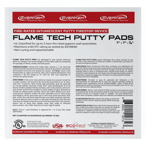 Everkem Fire Rated Intumescent Putty Pad