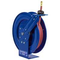 Coxreels Performance Series Low-Pressure Air and Water Hose Reel 3/8 in x 50 ft