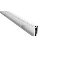 Pemko 411ARL48 48" 4' Full Mortise Automatic Door Bottom with Sponge Neoprene Mill Finish Aluminum Finish