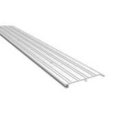 Pemko 255A36 36" 3' x 5" x 1/2" Saddle Threshold Mill Finish Aluminum Finish