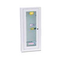Kidde Fire Extinguisher Cabinet Semi-Recessed with Keyed Lock KF7008-B