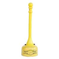 Eagle Manufacturing 2 Gallon Metal and Poly Butt Can Yellow