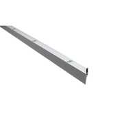 Pemko 293100CNB36 36" 3' Door Bottom Sweep with 1" Nylon Brush Aluminum Finish