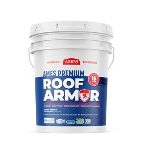 Ames Premium Roof Armor Elastomeric Roof Coating