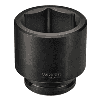 Wright Tool 2-1/2" Drive 6 Point Standard Impact Socket - 3"