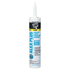 DAP Alex Plus All-Purpose Acrylic Latex Caulk with Silicone