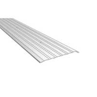 Pemko 2727A72 72" 6' x 7" x 1/2" Offset Saddle Threshold Mill Finish Aluminum Finish