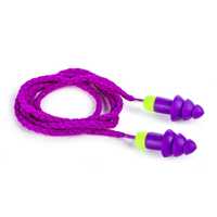 Moldex Rockets® Reusable Earplug with Pocket-Pak and Cloth Cord 6420, NRR 27dB