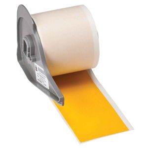 Brady All Weather Permanent Adhesive Vinyl Label Tape for M7 Printers - 2" Yellow