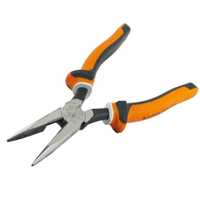 Klein Tools Long Nose Side Cutter Pliers 8-In Slim Insulated