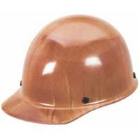 MSA Skullgard Protective Cap Natural Tan with Staz-On Suspension