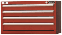 Wright Tool 29" 4 Drawer Heavy Duty Top Chest 29-1/4"Wide x 16-7/8"High x 15-1/4"Wide with Security Lock and 2 Keys