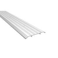 Pemko 172A36 36" 3' x 6" x 1/2" Saddle Threshold Mill Finish Aluminum Finish