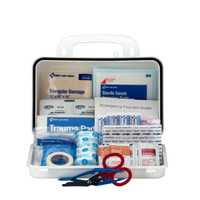First Aid Only 10 Person OSHA Contractor First Aid Kit, Plastic Case