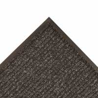 NoTrax Low Profile Entry Rug Mat Brush Step 109 4 ft x 6 ft Charcoal