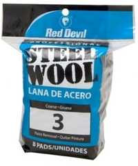 Red Devil Steel Wool – Coarse #3